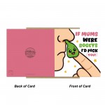 Funny Card For Mum For Birthday BOGEY ID PICK YOU Card
