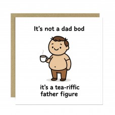Funny Card For Dad For Fathers Day Birthday DAD BOD Card