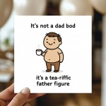 Funny Card For Dad For Fathers Day Birthday DAD BOD Card