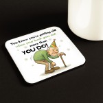 Funny Dad Gift For Dad Grandad COASTER Joke Dad Grandad Gift