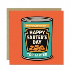 Funny Joke Cards For Dad For Fathers Day TOP FARTER Dad Card