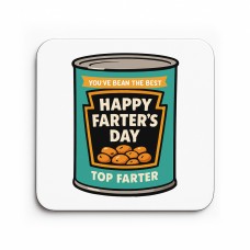 Funny Gift For Fathers Day TOP FARTER Coaster Funny Gift For Dad