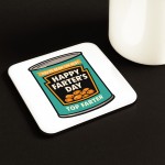 Funny Gift For Fathers Day TOP FARTER Coaster Funny Gift For Dad