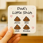 Personalised Gift For Dad Funny Dad Gift DAD COASTER Birthday