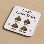 Personalised Gift For Dad Funny Dad Gift DAD COASTER Birthday