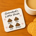 Personalised Gift For Grandad Funny Grandad Gift GRANDAD COASTER