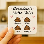 Personalised Gift For Grandad Funny Grandad Gift GRANDAD COASTER