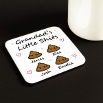 Personalised Gift For Grandad Funny Grandad Gift GRANDAD COASTER