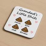 Personalised Gift For Grandad Funny Grandad Gift GRANDAD COASTER