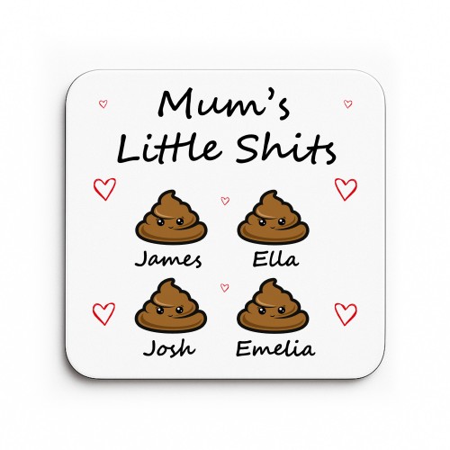 Personalised Gift For Mum Funny Mum Gift MUM COASTER