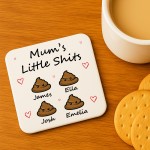 Personalised Gift For Mum Funny Mum Gift MUM COASTER
