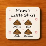 Personalised Gift For Mum Funny Mum Gift MUM COASTER