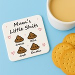 Personalised Gift For Mum Funny Mum Gift MUM COASTER