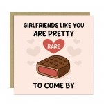 Funny Card For Girlfriend Anniversary Valentines Cards Birthday 