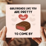 Funny Card For Girlfriend Anniversary Valentines Cards Birthday 