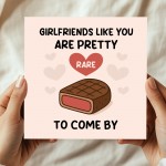 Funny Card For Girlfriend Anniversary Valentines Cards Birthday 
