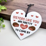 Funny Gifts For Sister Sisters Rare To Come By Heart Plaque