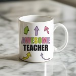Gift For Teacher AWESOME TEACHER MUG Teacher Appreciation Gift