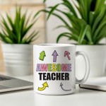 Gift For Teacher AWESOME TEACHER MUG Teacher Appreciation Gift