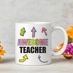 Gift For Teacher AWESOME TEACHER MUG Teacher Appreciation Gift