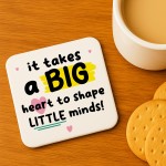 Thank You Gift For Teacher Assistant Gift TEACHER COASTER