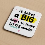 Thank You Gift For Teacher Assistant Gift TEACHER COASTER