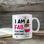 Gift For Teaching Assistant Thank You Gift FAB TA Mug