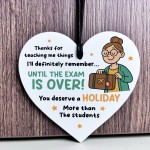Teacher Gifts Teacher Appreciation Hanging Heart End of Term