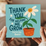 Teacher Thank You Card from Kids Teacher Appreciation Cards