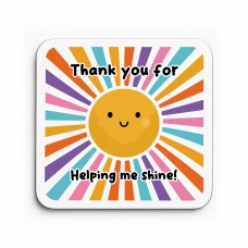 Thank You Gift For Teacher Keepsake Helping Me Shine