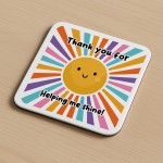 Thank You Gift For Teacher Keepsake Helping Me Shine