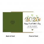 Personalised First Father's Day Card For New Dad Daddy 1st 