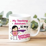 Teaching Assistant Thank You Mug Appreciation Gift For Teachers