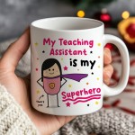 Teaching Assistant Thank You Mug Appreciation Gift For Teachers