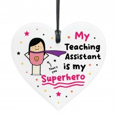 Teaching Assistant Thank You Gifts Hanging Heart Gift Leaving