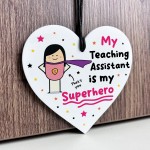 Teaching Assistant Thank You Gifts Hanging Heart Gift Leaving