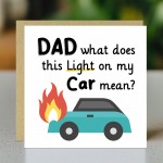 Funny Dad Card Novelty Joke Fathers Day Birthday Card