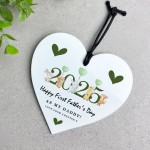 Personalised First Father's Day Heart Gift For Daddy New Dad
