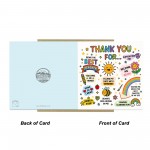 Teacher Thank You Card from Kids Cute Thank You Card For Teacher