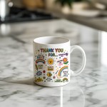Teacher Thank You Mug Teacher Appreciation Gift For Women