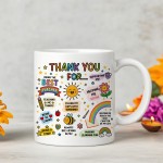 Teacher Thank You Mug Teacher Appreciation Gift For Women