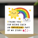 Teacher Thank You Cards Multipack of 6 Cards With Envelopes
