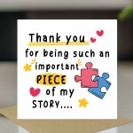 School Teacher Appreciation Thank You Card Pack of 6 Assorted