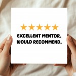 Excellent Mentor Card With Kraft Envelope Mentor Card Thank You Excellent Mentor Card With Kraft Envelope Mentor Card Thank You