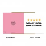 Excellent Mentor Card With Kraft Envelope Mentor Card Thank You Excellent Mentor Card With Kraft Envelope Mentor Card Thank You