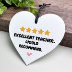 Funny Teacher Gifts 5 Star Review Thank You For Nursery School