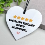 Funny Teacher Gifts 5 Star Review Thank You For Nursery School