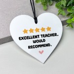 Funny Teacher Gifts 5 Star Review Thank You For Nursery School