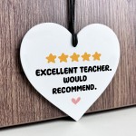 Funny Teacher Gifts 5 Star Review Thank You For Nursery School