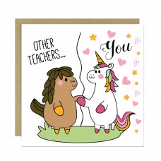 Funny Teacher Thank You Cards End of Term Leaving Card